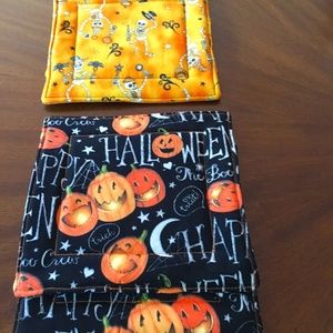 Halloween handmade hot pads/pot holders
